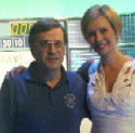 Tony with Rachel Riley